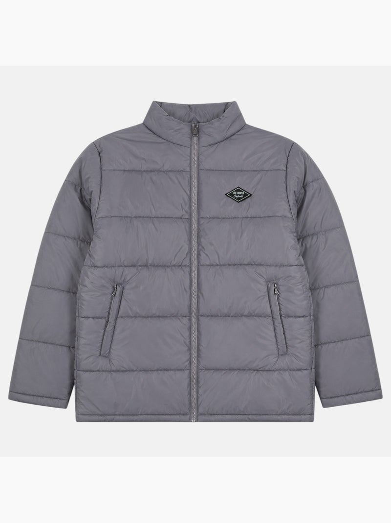 Lee cooper - piumino uomo  collo alto Grigio - Kiabi