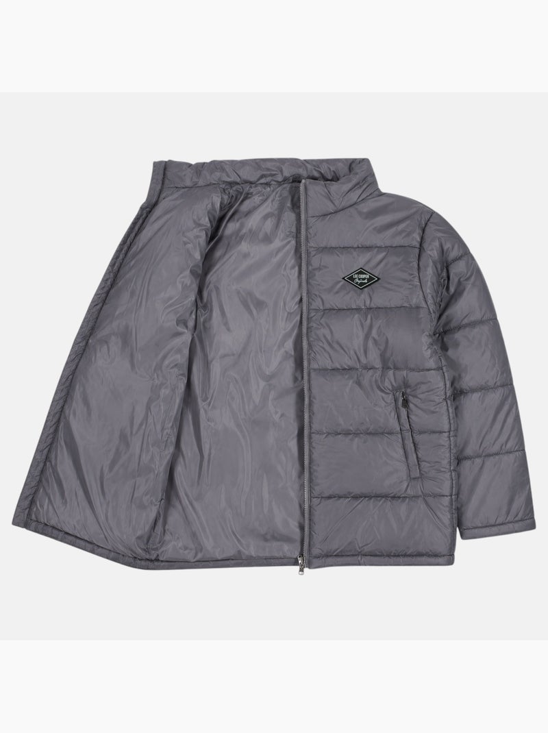 Lee cooper - piumino uomo  collo alto Grigio - Kiabi