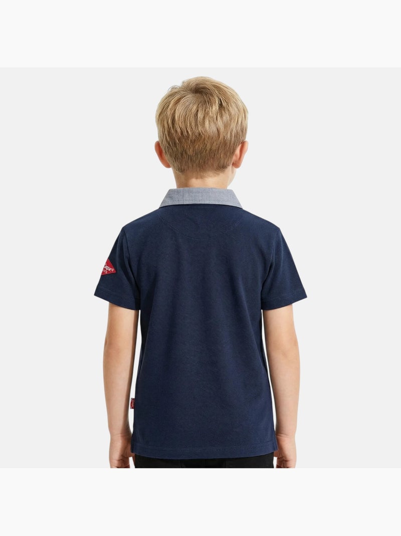 Lee Cooper - Polo bambino a maniche corte Blu marino - Kiabi