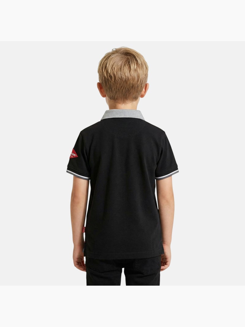 Lee Cooper - Polo bambino a maniche corte Nero - Kiabi