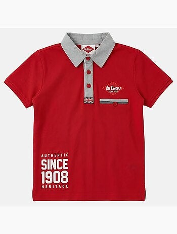 Lee Cooper - Polo bambino a maniche corte