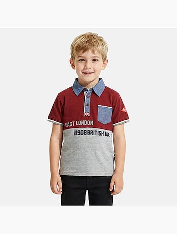 Lee Cooper - Polo bambino a maniche corte