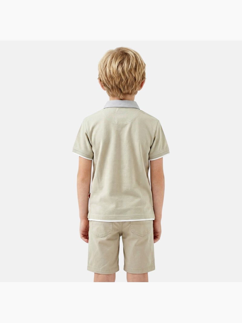 Lee Cooper - Polo bambino a maniche corte Verde - Kiabi