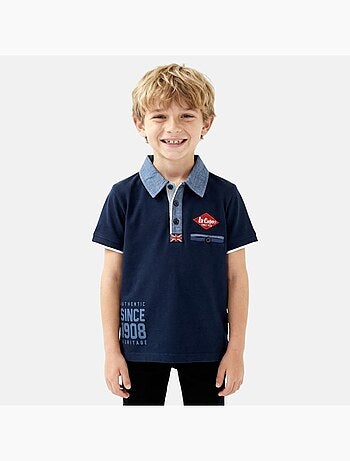 Lee Cooper - Polo da bambino a maniche corte