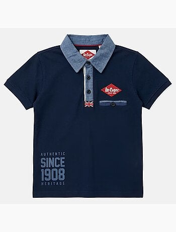 Lee Cooper - Polo da bambino a maniche corte