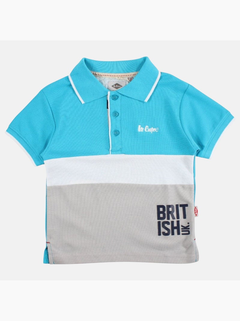 Lee Cooper - Polo manica corta bambino Blu - Kiabi