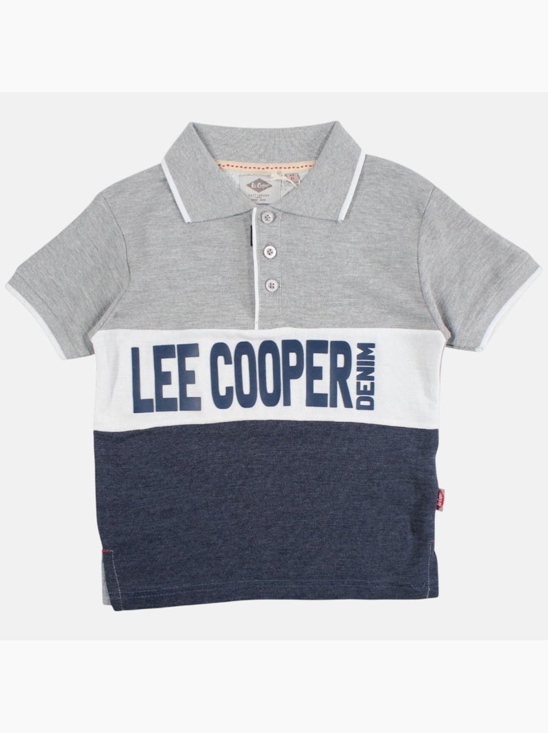 Lee Cooper - Polo manica corta bambino Blu marino - Kiabi