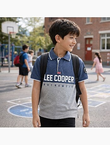 Lee Cooper - Polo manica corta bambino