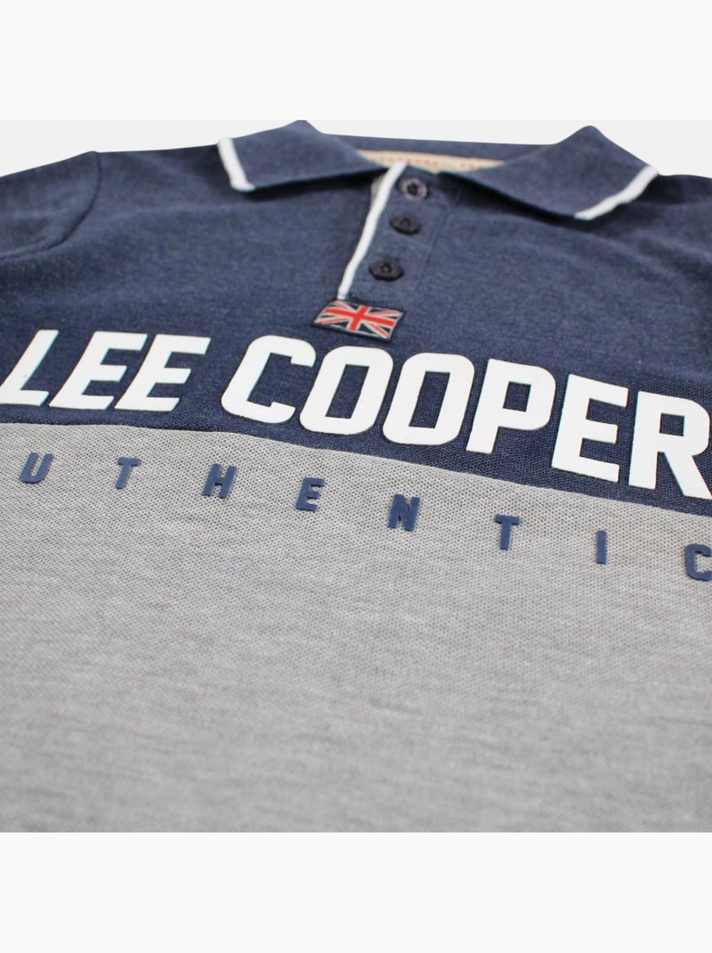 Lee Cooper - Polo manica corta bambino Blu marino - Kiabi