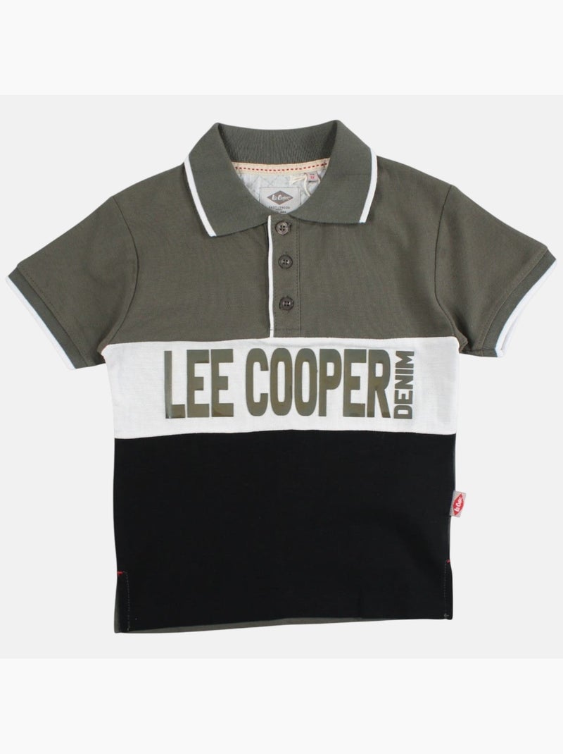 Lee Cooper - Polo manica corta bambino Nero - Kiabi