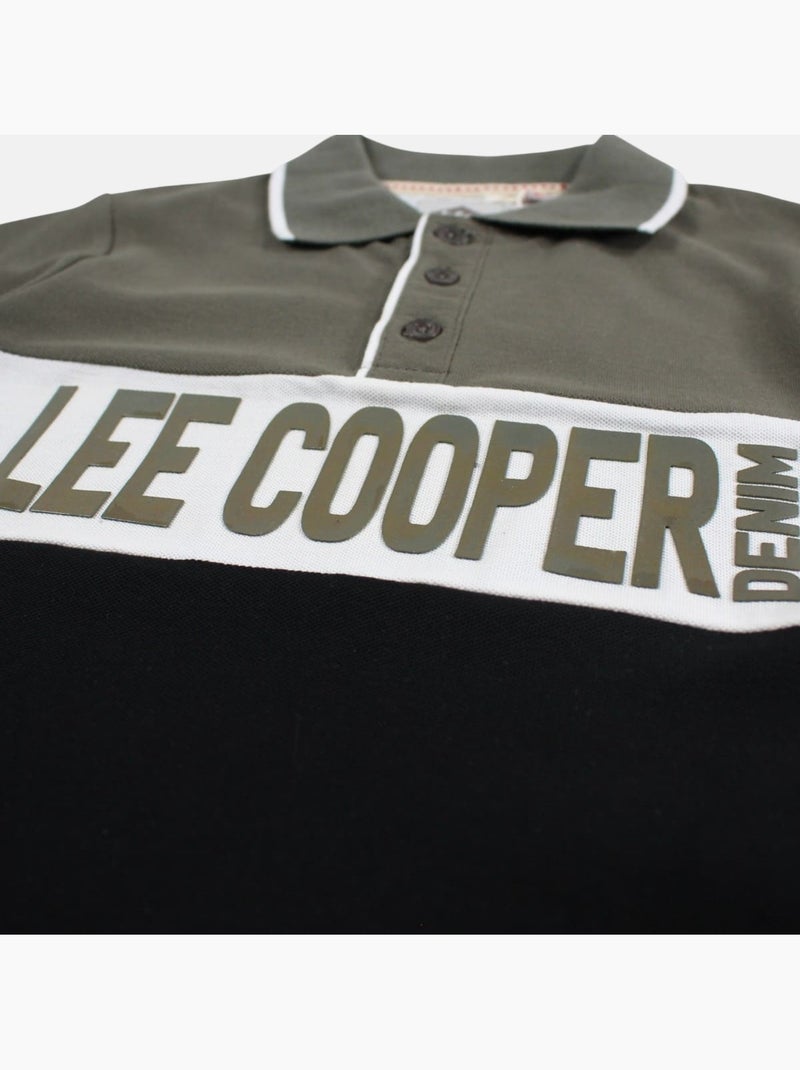 Lee Cooper - Polo manica corta bambino Nero - Kiabi