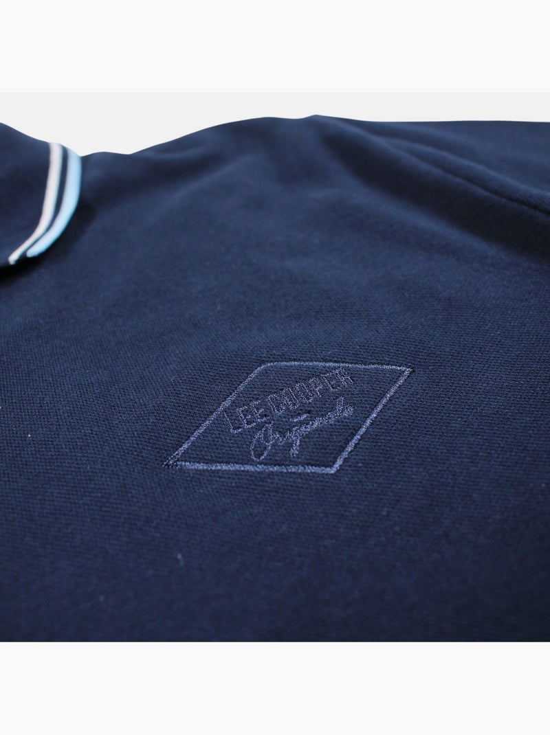 Lee Cooper - Polo uomo a maniche corte Blu marino - Kiabi