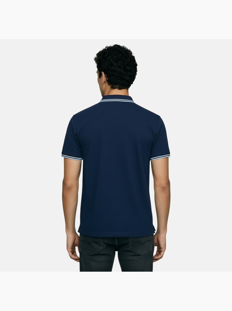 Lee Cooper - Polo uomo a maniche corte Blu marino - Kiabi