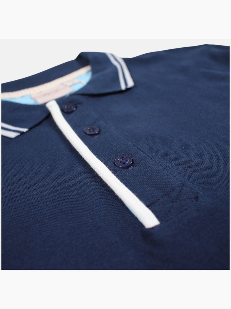 Lee Cooper - Polo uomo a maniche corte Blu marino - Kiabi