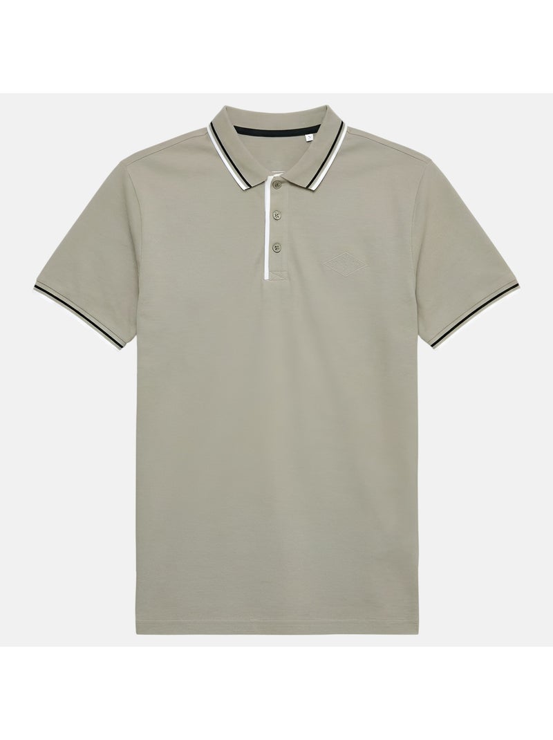 Lee Cooper - Polo uomo a maniche corte Cachi - Kiabi