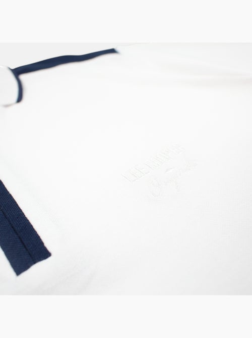 Lee Cooper - Polo uomo a maniche corte con collo con zip - Kiabi