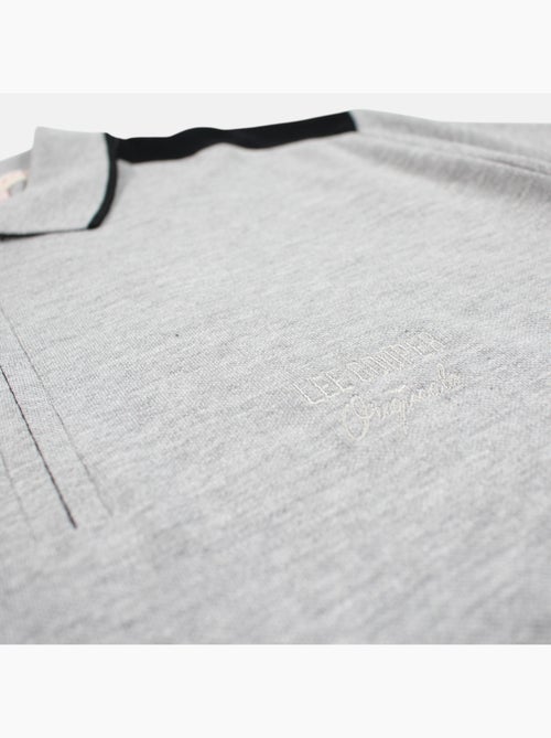 Lee Cooper - Polo uomo a maniche corte con collo con zip - Kiabi