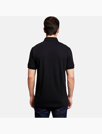 Lee Cooper - Polo uomo a maniche corte con collo con zip
