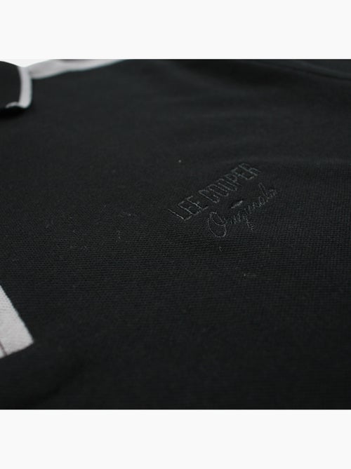 Lee Cooper - Polo uomo a maniche corte con collo con zip - Kiabi