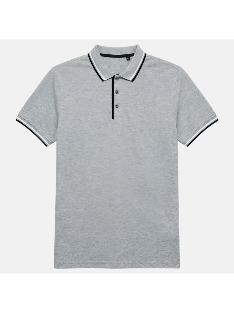 Lee Cooper - Polo uomo a maniche corte Grigio - Kiabi