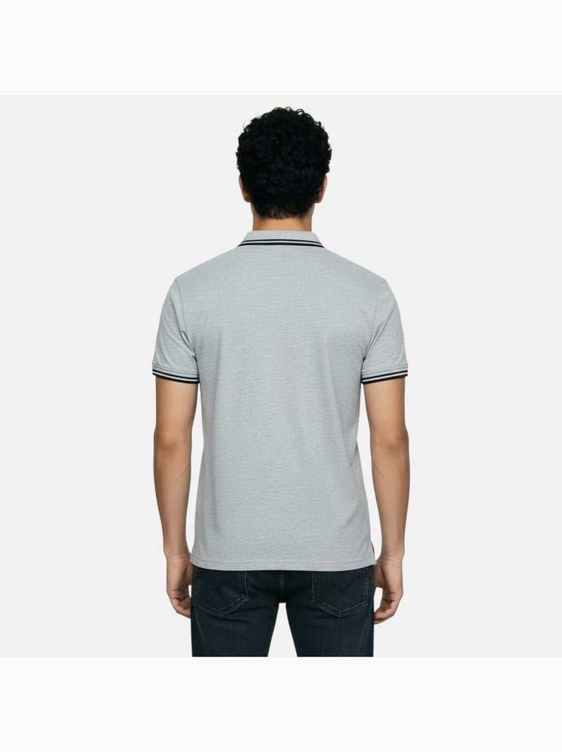 Lee Cooper - Polo uomo a maniche corte Grigio - Kiabi