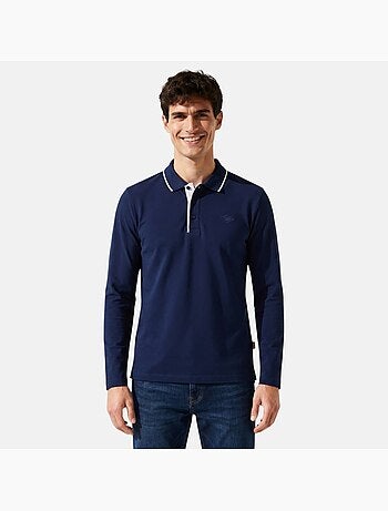 Lee Cooper - Polo uomo a maniche lunghe