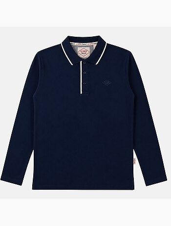 Lee Cooper - Polo uomo a maniche lunghe