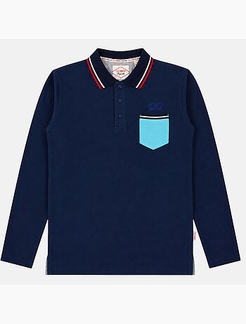 Lee Cooper - Polo uomo a maniche lunghe