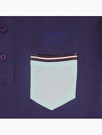 Lee Cooper - Polo uomo a maniche lunghe