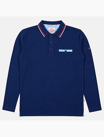 Lee Cooper - Polo uomo a maniche lunghe
