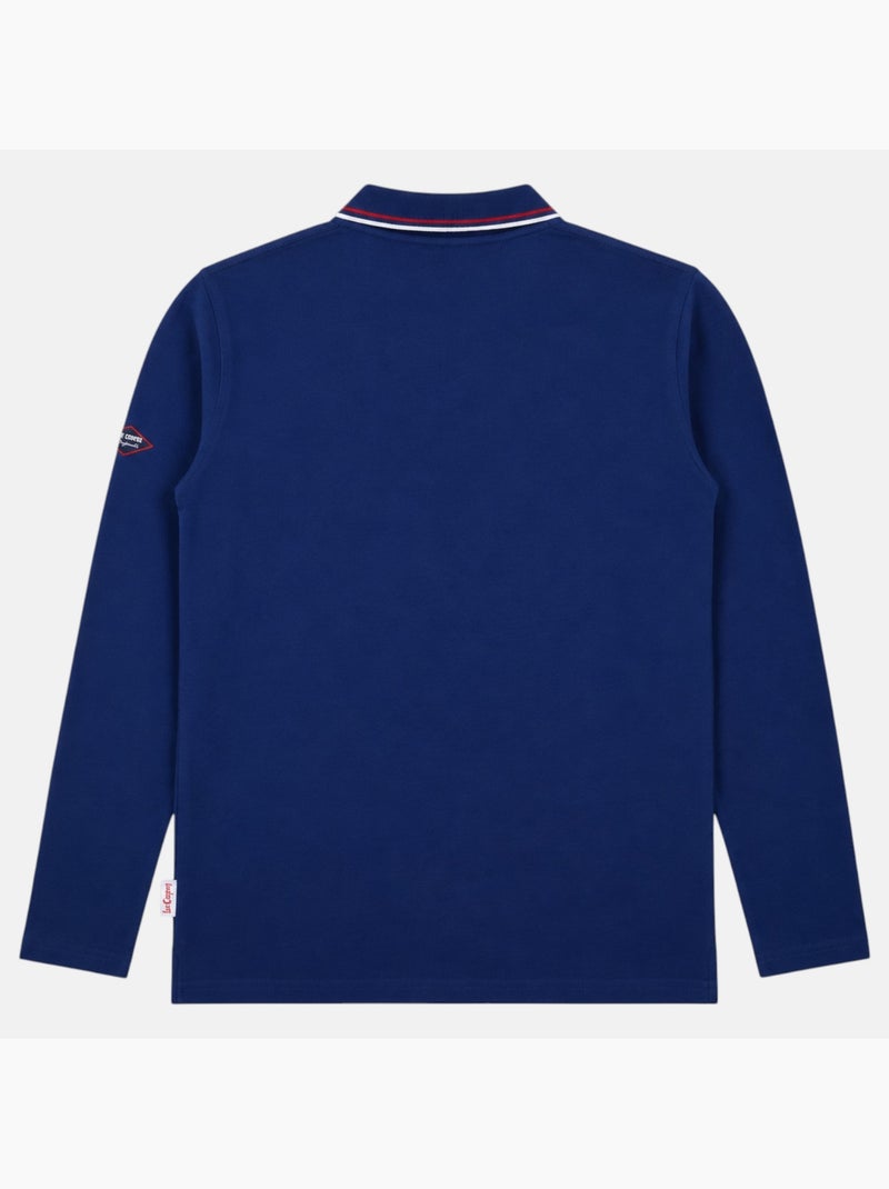 Lee Cooper - Polo uomo  a maniche lunghe Blu marino - Kiabi