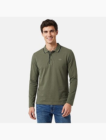 Lee Cooper - Polo uomo a maniche lunghe