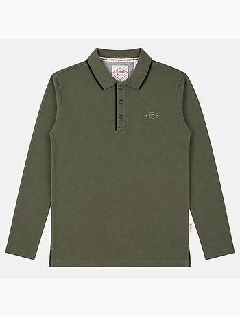 Lee Cooper - Polo uomo a maniche lunghe