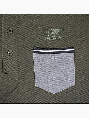 Lee Cooper - Polo uomo a maniche lunghe