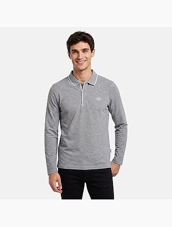 Lee Cooper - Polo uomo a maniche lunghe