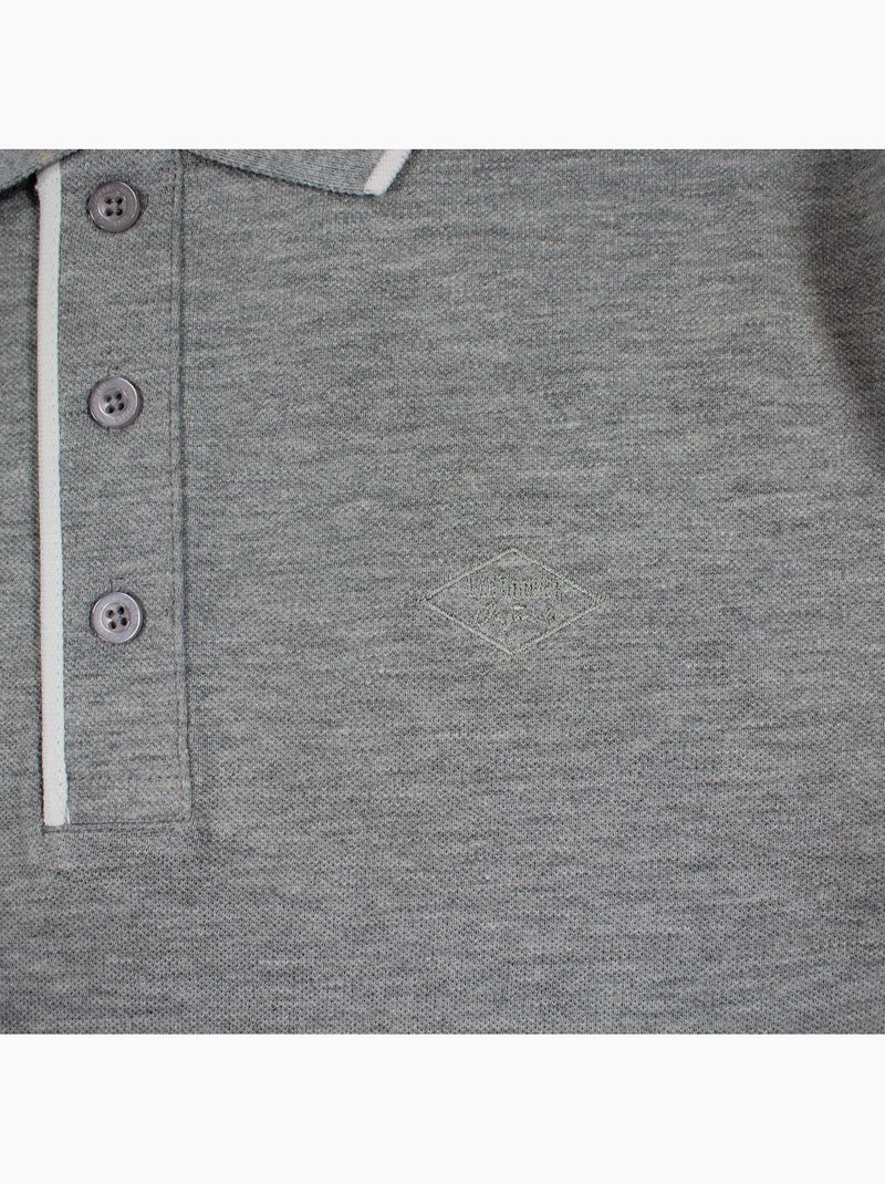 Lee Cooper - Polo uomo  a maniche lunghe Grigio - Kiabi