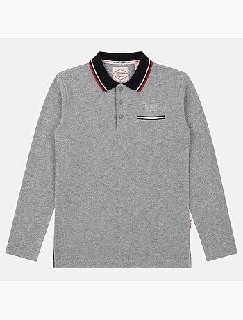 Lee Cooper - Polo uomo a maniche lunghe