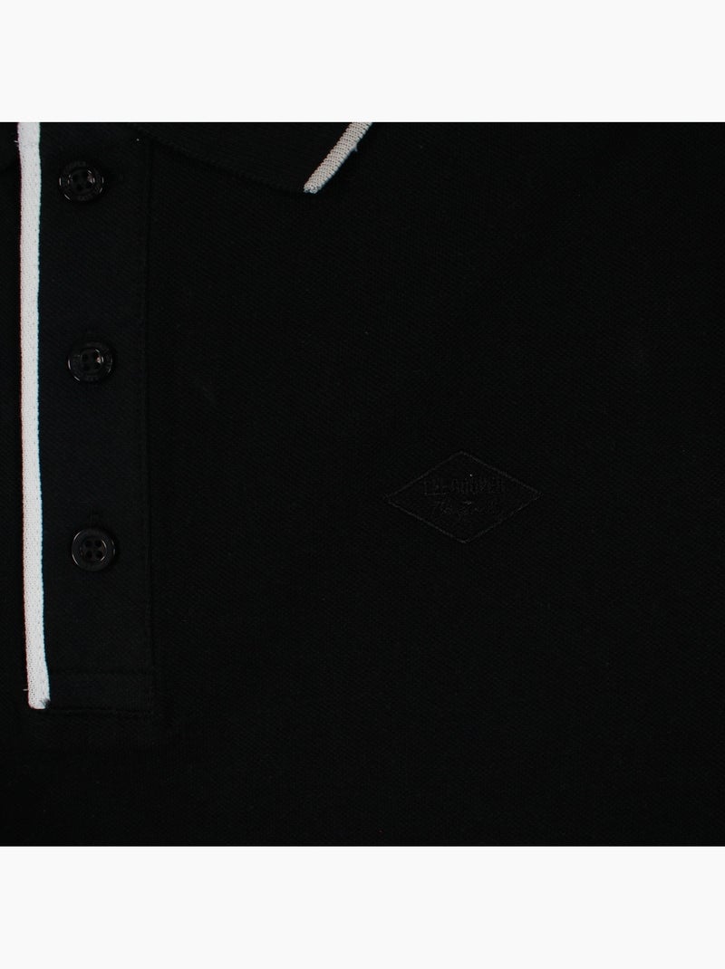 Lee Cooper - Polo uomo  a maniche lunghe Nero - Kiabi
