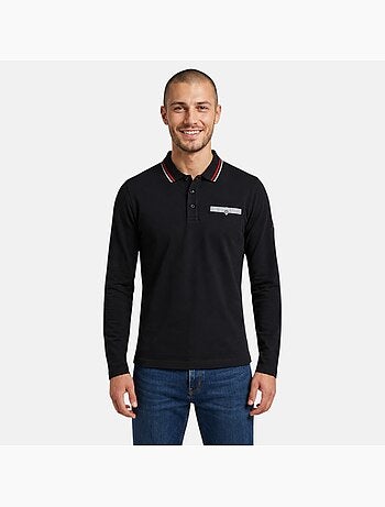 Lee Cooper - Polo uomo a maniche lunghe