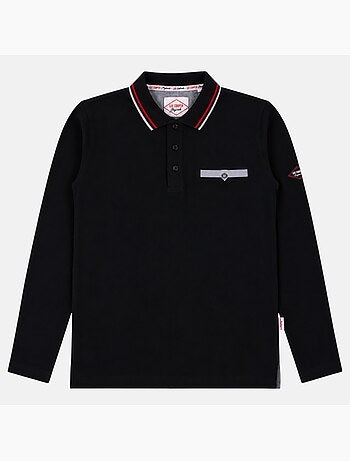 Lee Cooper - Polo uomo a maniche lunghe