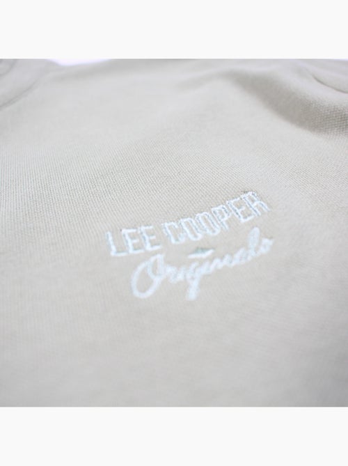 Lee Cooper - Polo uomo verde maniche corte collo alla coreana - Kiabi