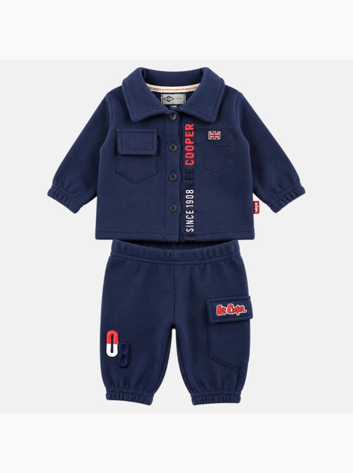 Lee cooper - set composto da camicia abbottonata e pantaloni da jogging - Kiabi Lee cooper - set composto da camicia abbottonata e pantaloni da jogging - Kiabi