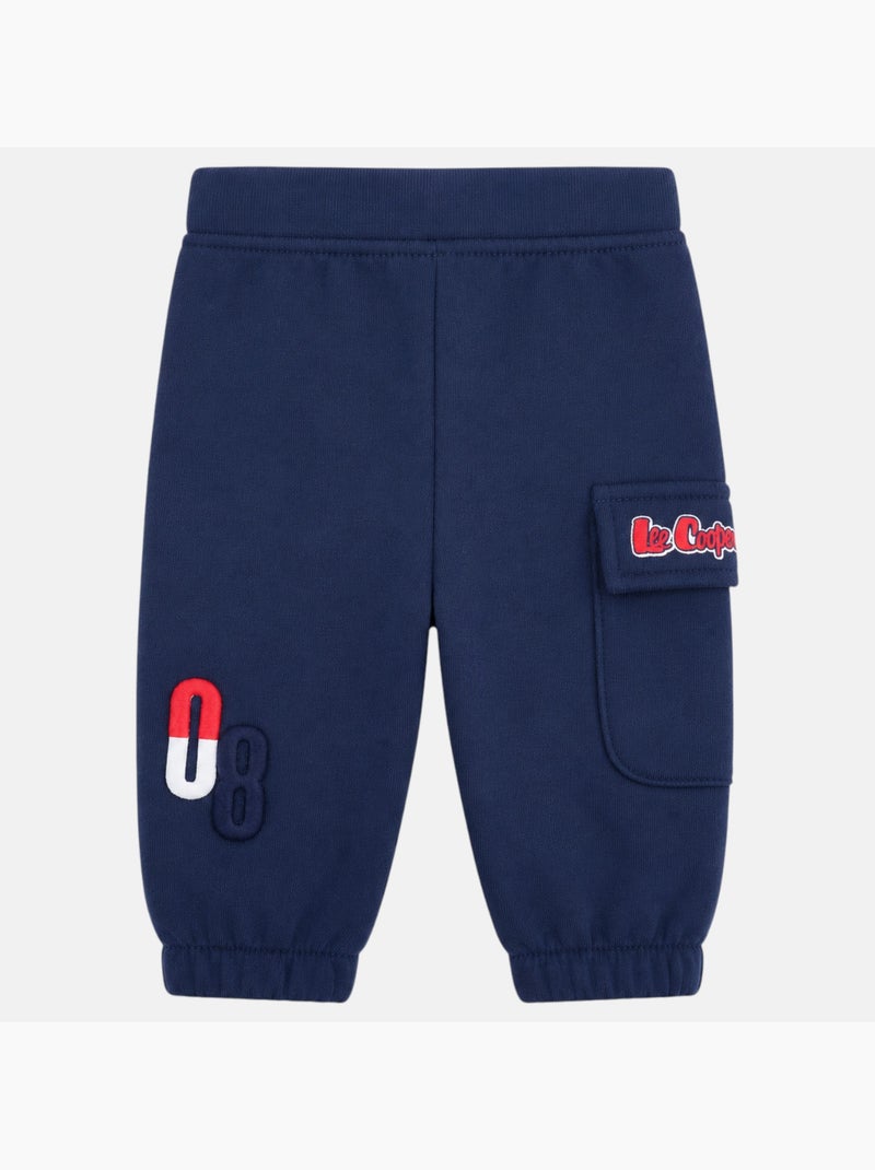 Lee cooper - set composto da camicia abbottonata e pantaloni da jogging Blu marino - Kiabi