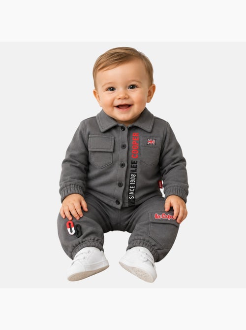 Lee cooper - set composto da camicia abbottonata e pantaloni da jogging - Kiabi Lee cooper - set composto da camicia abbottonata e pantaloni da jogging - Kiabi