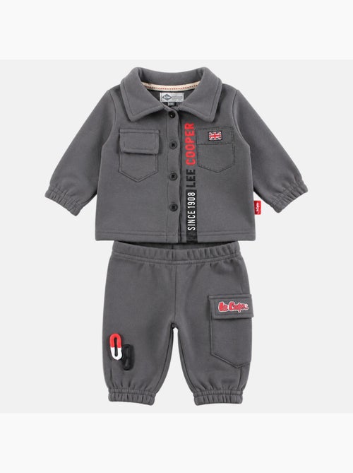 Lee cooper - set composto da camicia abbottonata e pantaloni da jogging - Kiabi Lee cooper - set composto da camicia abbottonata e pantaloni da jogging - Kiabi