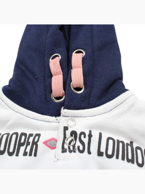 Lee cooper - set composto da felpa con cappuccio a marsupio e pantaloni da jogging - Kiabi