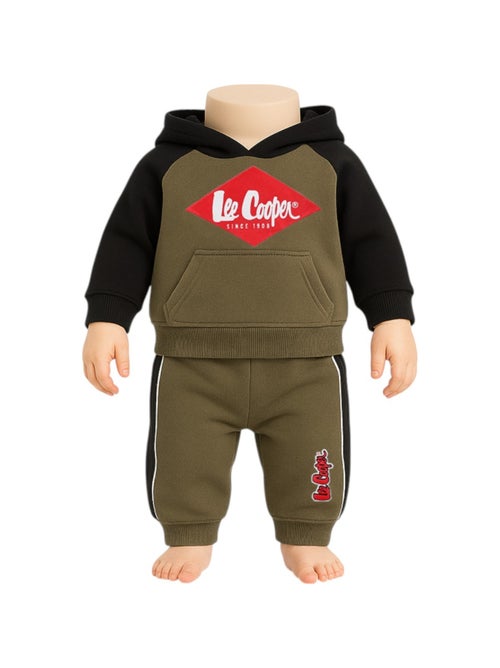 Lee cooper - set composto da felpa con cappuccio e pantaloni da jogging stampati - Kiabi Lee cooper - set composto da felpa con cappuccio e pantaloni da jogging stampati - Kiabi