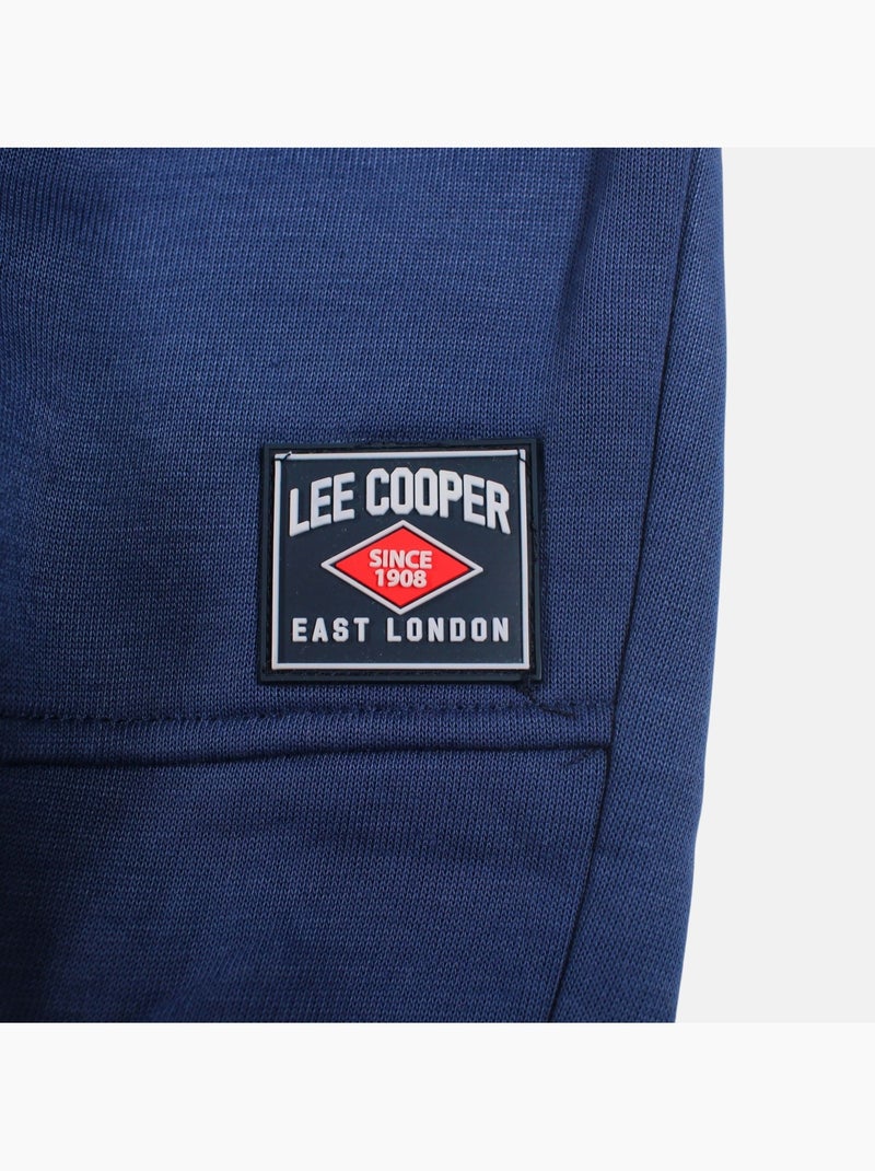 Lee cooper - set composto da giacca con cappuccio e zip e pantaloni da jogging Blu marino - Kiabi