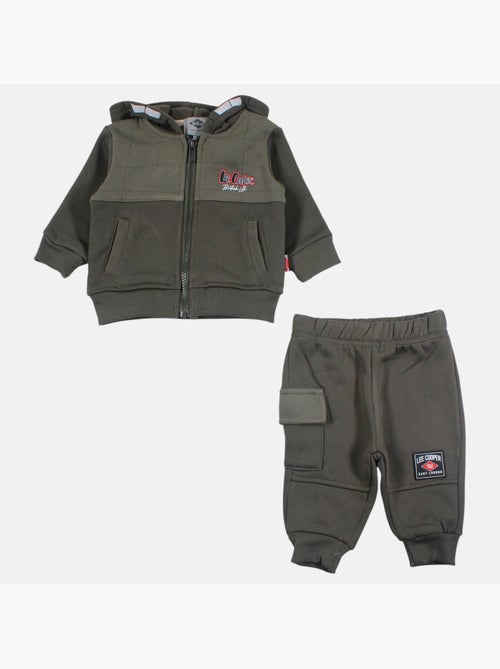Lee cooper - set composto da giacca con cappuccio e zip e pantaloni da jogging - Kiabi Lee cooper - set composto da giacca con cappuccio e zip e pantaloni da jogging - Kiabi