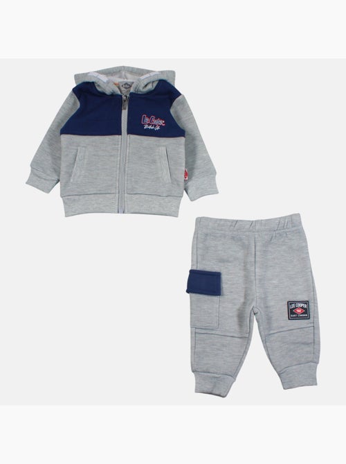 Lee cooper - set composto da giacca con cappuccio e zip e pantaloni da jogging - Kiabi Lee cooper - set composto da giacca con cappuccio e zip e pantaloni da jogging - Kiabi